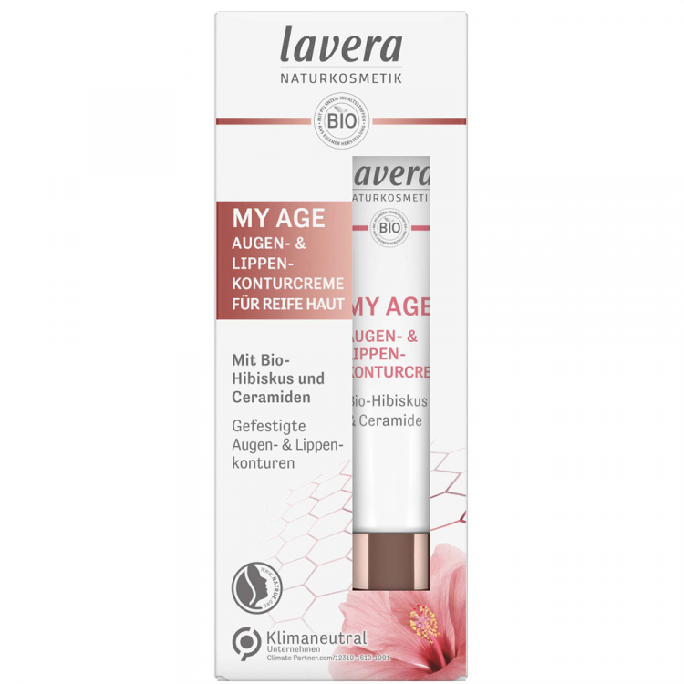 Lavera MY AGE Крем для контура глаз и губ 15 мл