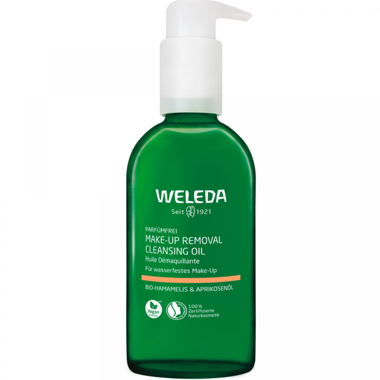 WELEDA Очищающее масло для снятия макияжа без отдушек 150 мл