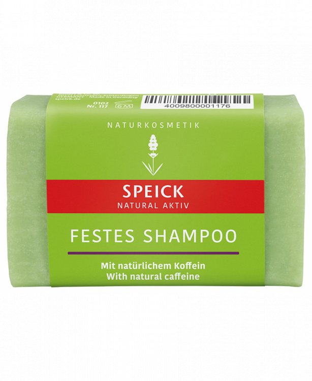 Speick Natural Aktiv Твёрдый шампунь с кофеином 60 г