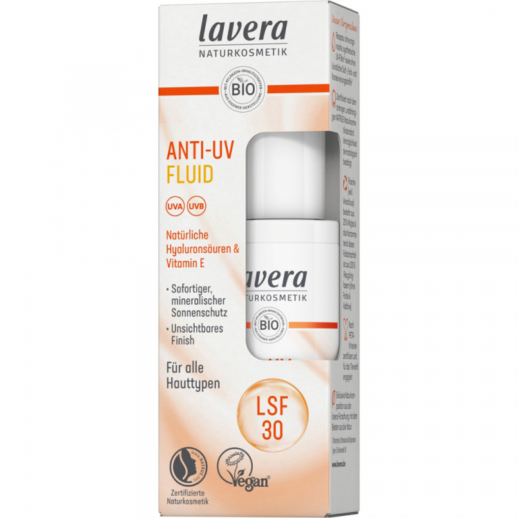 Lavera Anti-UV Флюид для лица SPF 30 30 мл