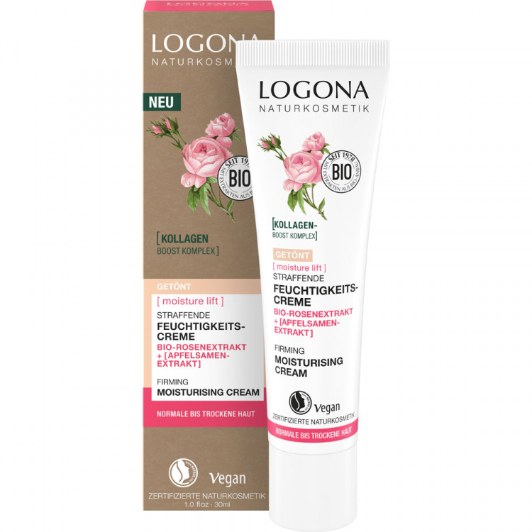 LOGONA Moisture Lift Тонирующий увлажняющий крем 30 мл