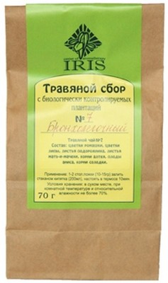 IRIS Травяной сбор № 7 Бронхолёгочный