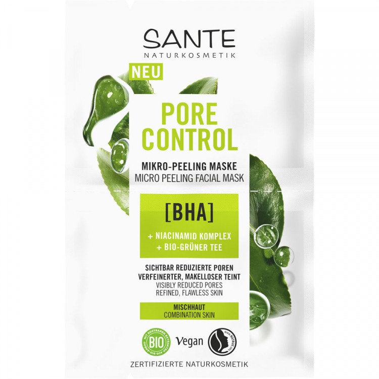 SANTE Pore Control Микропилинговая маска 8 мл