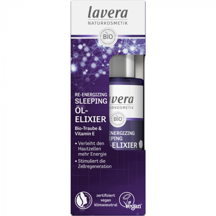 Lavera Re-Energizing Ночное масло-эликсир для лица 30 мл