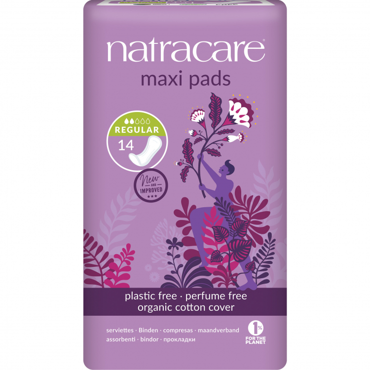 Natracare Прокладки Maxi Regular 14 штук