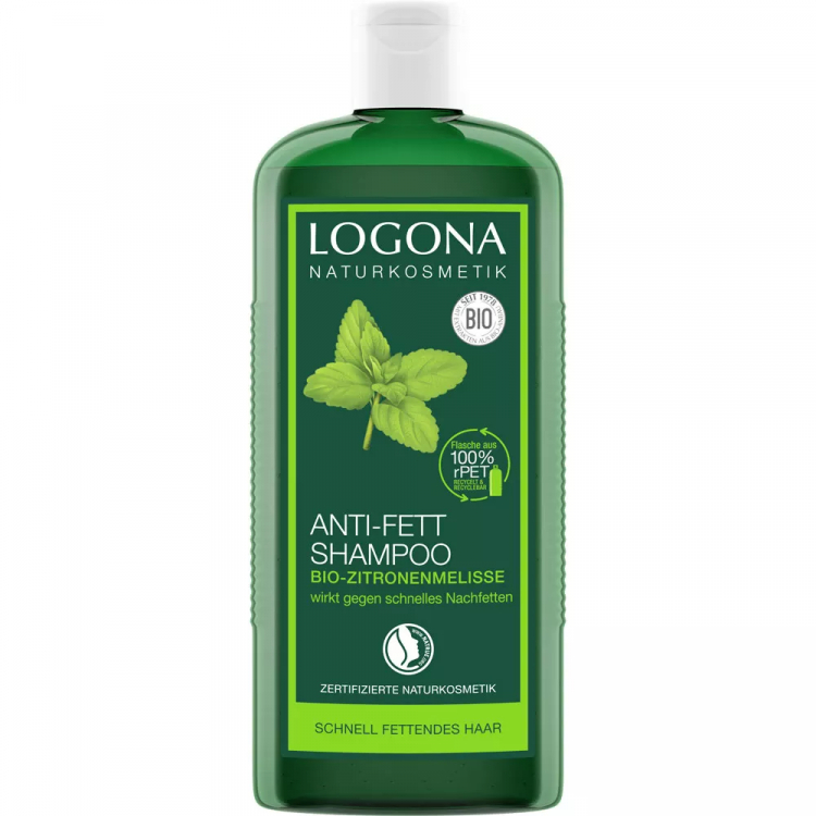 LOGONA Шампунь с мелиссой для жирных волос 250 мл