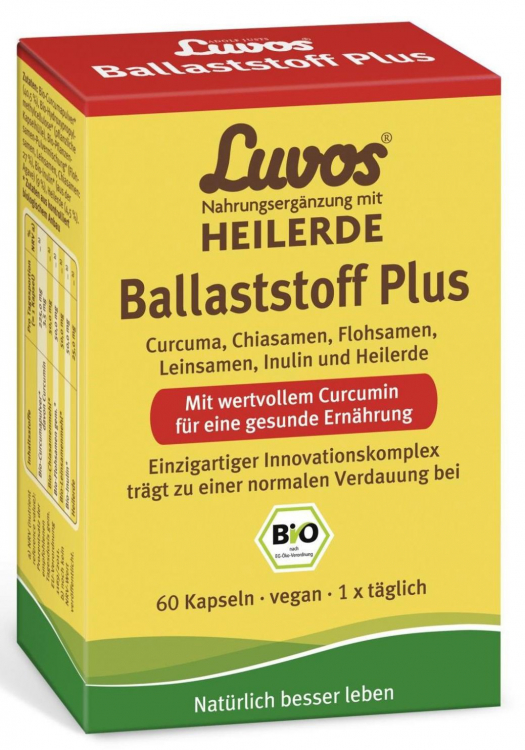 Luvos Ballaststoff Plus 60 капсул