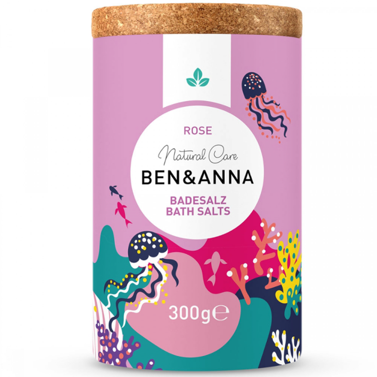 Ben & Anna Соль для ванны Роза 300 г