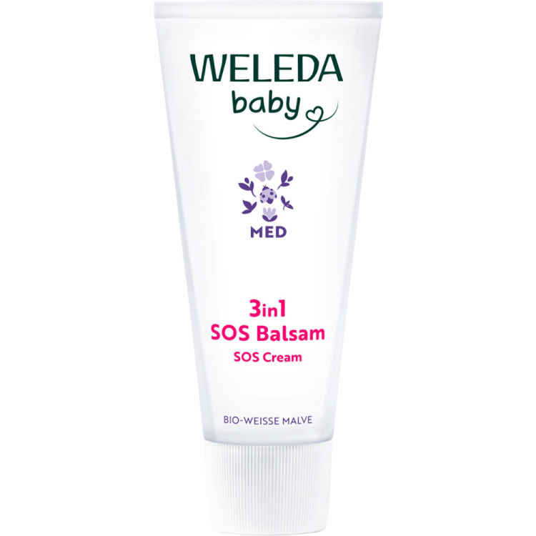 WELEDA Med SOS-бальзам 3-в-1 с белой мальвой 50 мл
