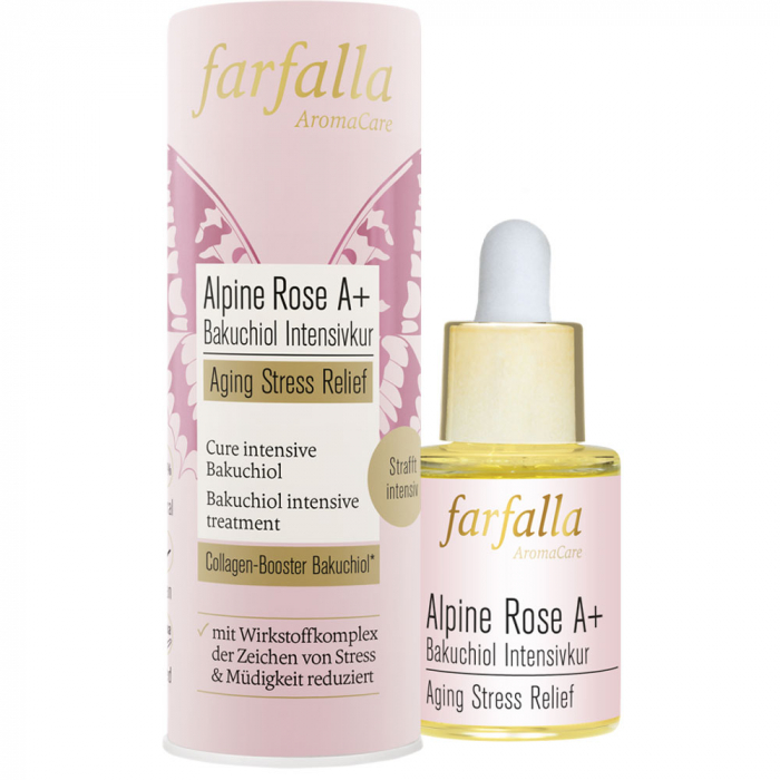 Farfalla Alpine Rose A+ Бакучиол интенсивное средство для ухода 15 мл