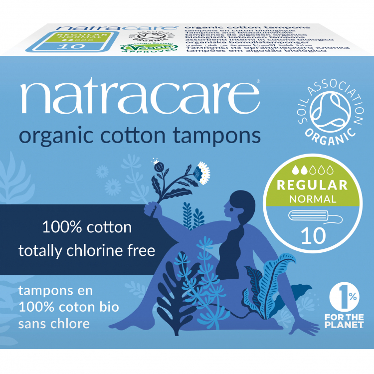 Natracare Тампоны Normal с аппликатором 10 штук