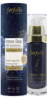 Farfalla Intense Sleep Восстанавливающий ночной флюид с AHA-кислотами 30 мл