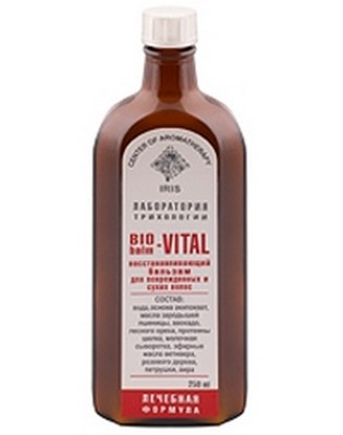 IRIS Бальзам восстанавливающий BIO-VITAL BALM для поврежденных и сухих волос 250 мл 