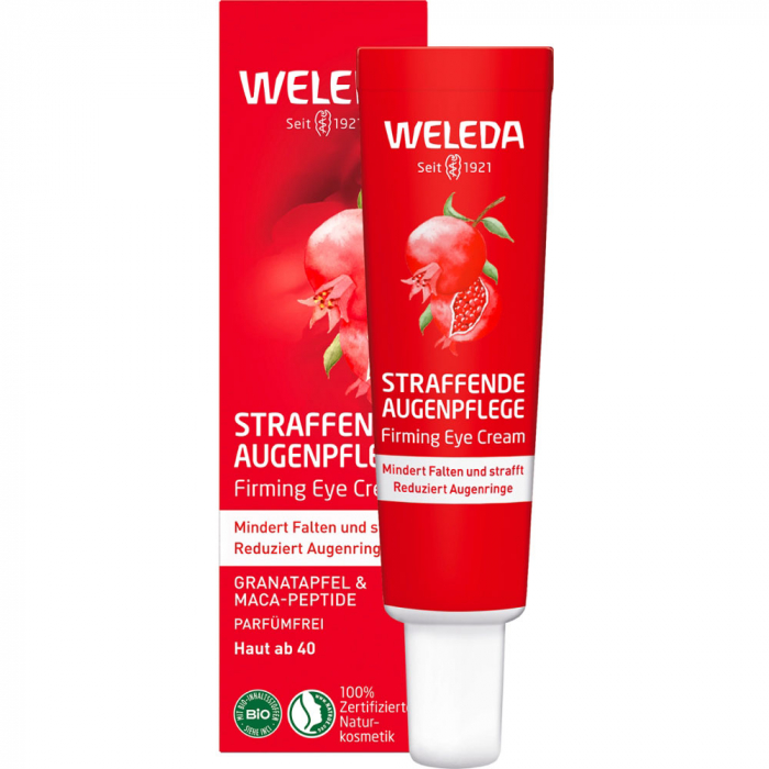 WELEDA Крем для глаз с пептидами граната и маки 12 мл