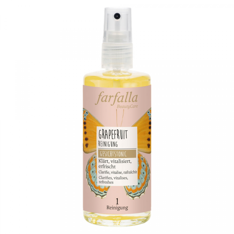Farfalla Grapefruit Увлажняющий тоник для лица 80 мл