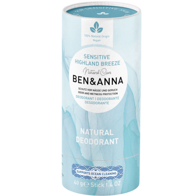 Ben &amp; Anna Дезодорант для чувствительной кожи Highland Breeze 40 г