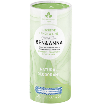 Ben &amp; Anna Дезодорант для чувствительной кожи Lemon &amp; Lime 40 г