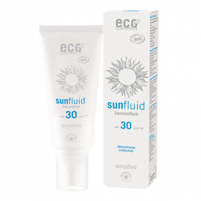 ECO-Cosmetics Солнцезащитный флюид SPF 30 для чувствительной кожи 100 мл
