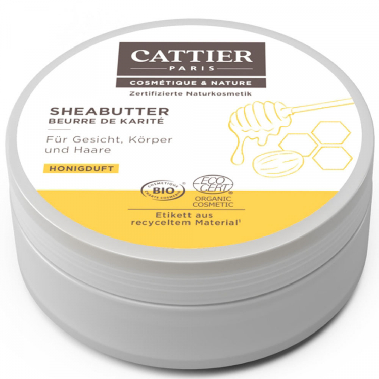 CATTIER Масло ши с медовым ароматом 100 г