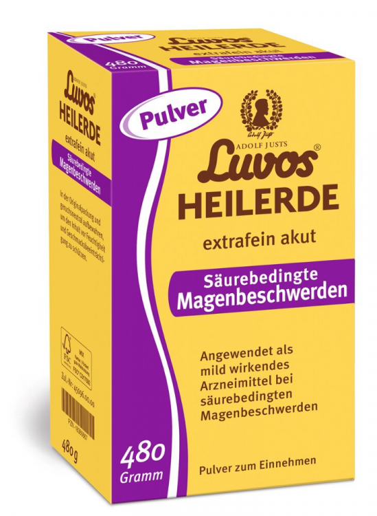 Luvos Heilerde extrafein akut 480g