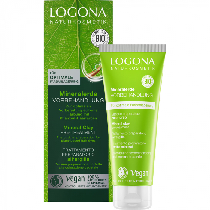 LOGONA Минеральная глина для волос 100 мл