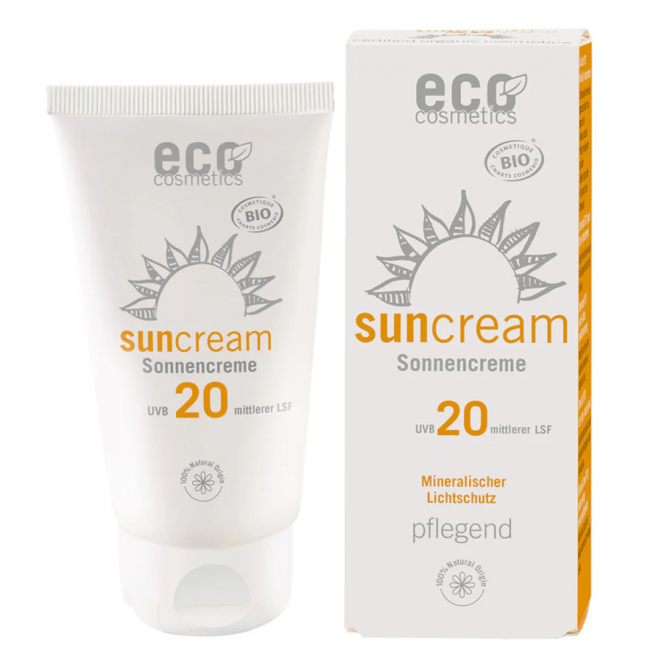 ECO-Cosmetics Солнцезащитный крем водостойкий SPF 20 75 мл