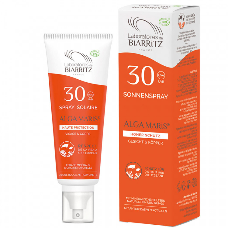 Laboratoires de Biarritz Спрей для лица и тела SPF 30 125 мл