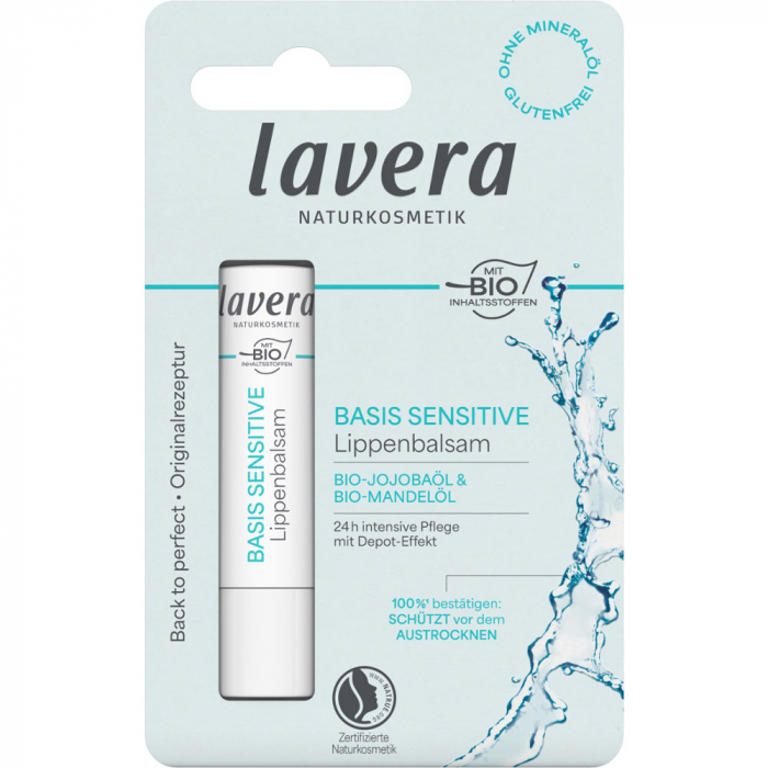 Lavera Бальзам для губ basis sensitive 4,5 г