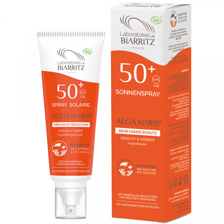 Laboratoires de Biarritz Спрей для лица и тела SPF 50+ 100 мл