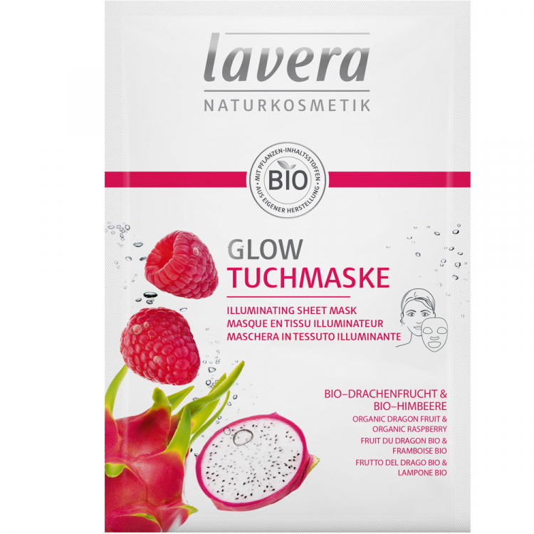 LAVERA Тканевая БИО маска для лица Сияние 21 г