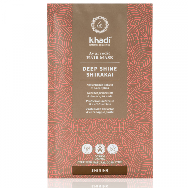 KHADI Аюрведическая маска для волос «Deep Shine Shikakai» 50 г