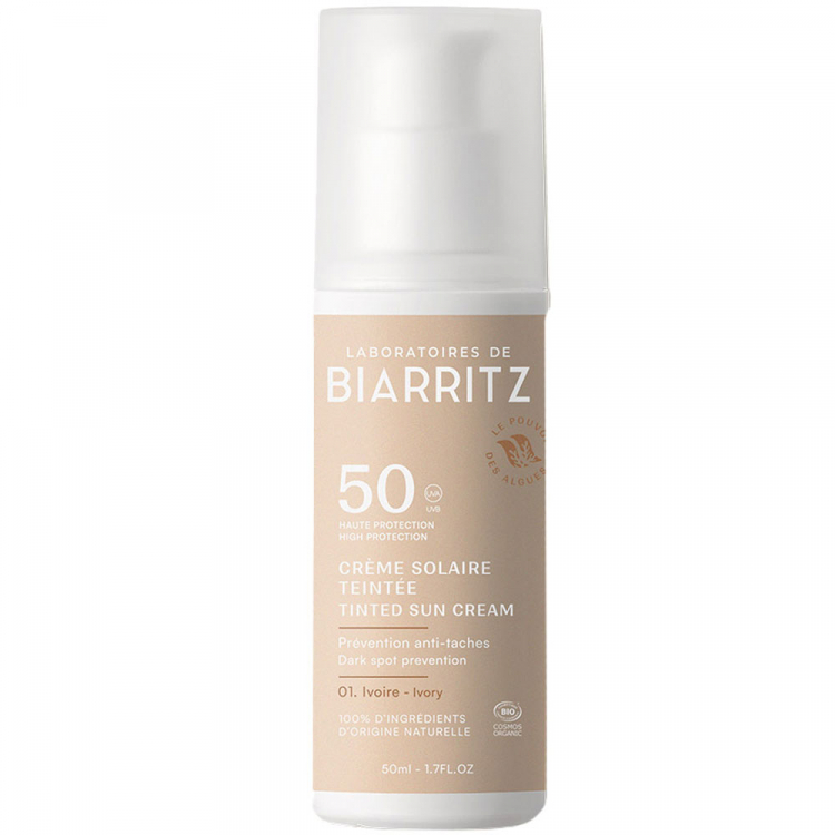 Laboratoires de Biarritz Тонирующий крем SPF 50 айвори 50 мл