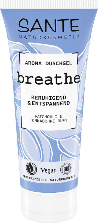 SANTE Гель для душа BREATHE с Био-Пачули и Тонка 200 мл