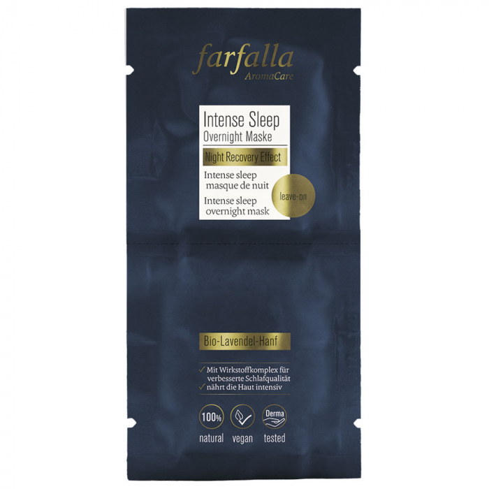Farfalla Intense Sleep Восстанавливающая ночная маска с AHA-кислотами 7 мл