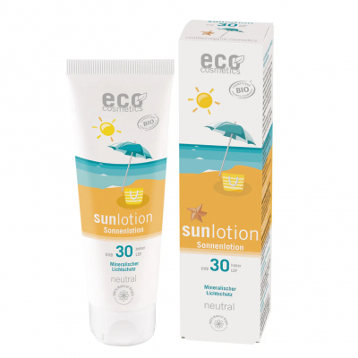 ECO-Cosmetics Солнцезащитный лосьон нейтральный SPF 30 125 мл