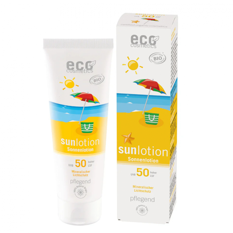 ECO-Cosmetics Солнцезащитный лосьон SPF 50 125 мл