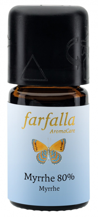 Farfalla Эфирное масло Мирра 80% (20 алк.) (био-дикорос) 5 мл