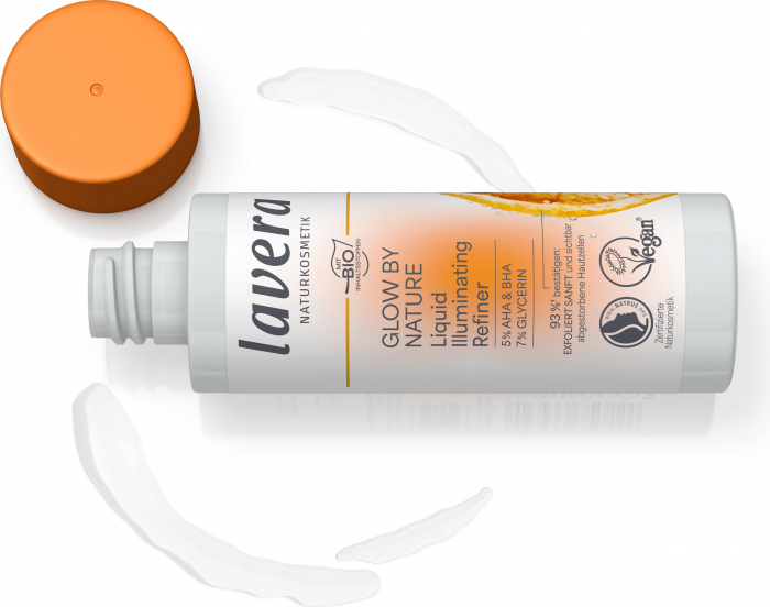 Lavera Glow By Nature Лосьон-пилинг для сияния кожи 100 мл