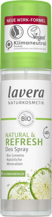 Lavera Дезодорант-спрей NATURAL & REFRESH 75 мл