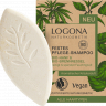 LOGONA Твёрдый шампунь-уход с био-коноплёй и био-крапивой 60 г