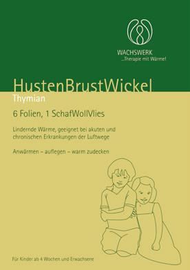 Waсhswerk Пластырь для аппликации с маслом тимьяна 6 шт + шерстяной  материал 