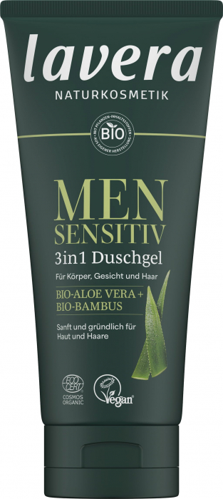 Lavera Men Sensitive Гель для душа 3в1 200 мл
