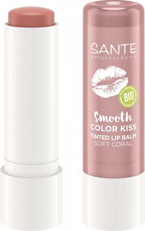 SANTE Бальзам + тон 01 Soft Coral 4 г