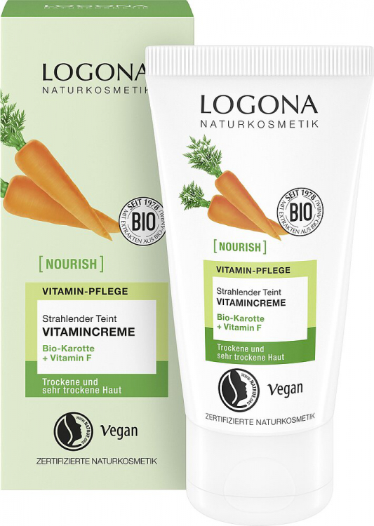 LOGONA Витаминный крем с био-морковью и витамином F 50 мл