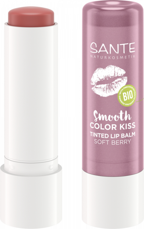 SANTE Бальзам + тон 02 Soft Berry 4 г
