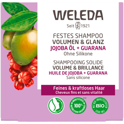 WELEDA Мыло для волос Жожоба+Гуарана 50 г